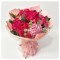 BOU 0198 33支桃紅色玫瑰花束